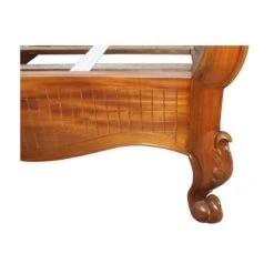 Mahogany Peacock Antique French Style Bed -Cheap Bed Store mahogany peacock antique french style bed p18694 18689 image