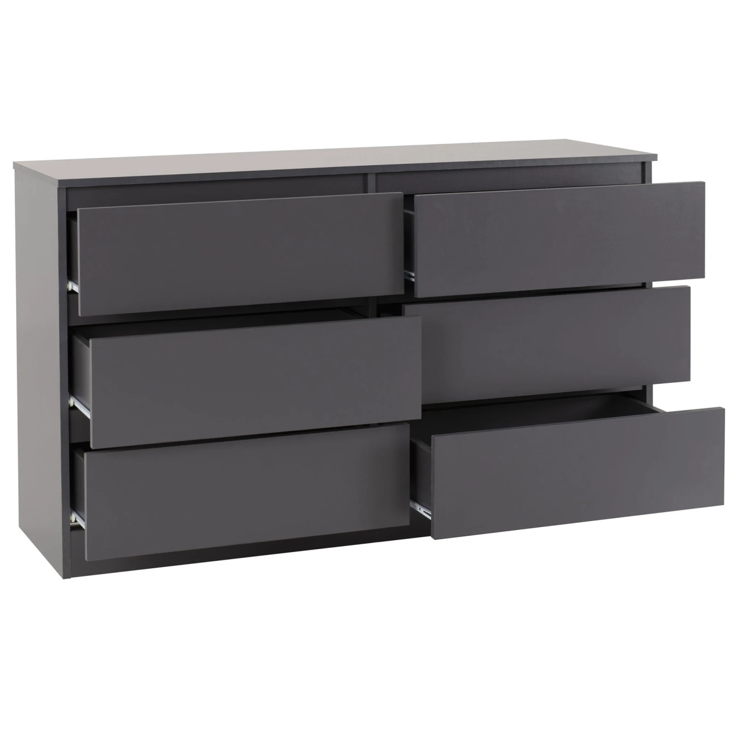 Malvern Grey 6 Drawer Chest 4 Malvern Grey 6 Drawer Chest - Image 2