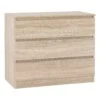 Malvern Sonoma Oak 3 Drawer Chest 1 Malvern Sonoma Oak 3 Drawer Chest -Cheap Bed Store malvern sonoma oak 3 drawer chest p76501 123300 zoom