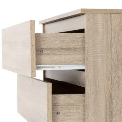 Malvern Sonoma Oak 3 Drawer Chest -Cheap Bed Store malvern sonoma oak 3 drawer chest p76501 123305 zoom