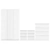 Malvern White 3 Door Wardrobe Bedroom Set -Cheap Bed Store malvern white 3 door wardrobe bedroom set p84408 176768 zoom