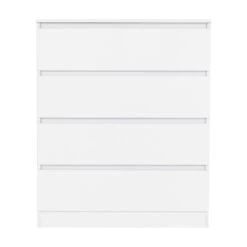 Malvern White 4 Drawer Chest -Cheap Bed Store malvern white 4 drawer chest p76507 123344 zoom
