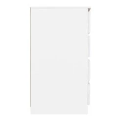 Malvern White 4 Drawer Chest -Cheap Bed Store malvern white 4 drawer chest p76507 123345 zoom