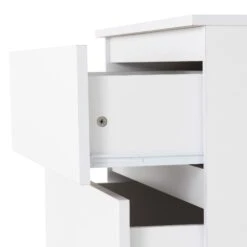 Malvern White 4 Drawer Chest -Cheap Bed Store malvern white 4 drawer chest p76507 123347 zoom
