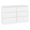 Malvern White 6 Drawer Chest 1 Malvern White 6 Drawer Chest -Cheap Bed Store malvern white 6 drawer chest p76511 123370 zoom