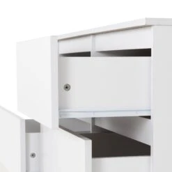 Malvern White 6 Drawer Chest -Cheap Bed Store malvern white 6 drawer chest p76511 123375 zoom