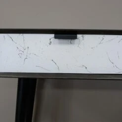 Mango Wood & Iron Marble Effect Venice Desk Or Dressing Table -Cheap Bed Store mango wood iron marble effect venice desk or dressing table p83625 172857 zoom