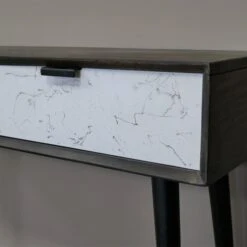 Mango Wood & Iron Marble Effect Venice Desk Or Dressing Table -Cheap Bed Store mango wood iron marble effect venice desk or dressing table p83625 172859 zoom