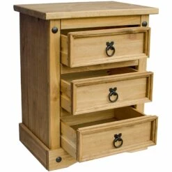 Marton 3 Drawer Bedside -Cheap Bed Store marton 3 drawer bedside p54003 71803 zoom