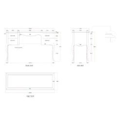 Montpellier Blanc Dressing Table 9 Montpellier Blanc Dressing Table -Cheap Bed Store montpellier blanc dressing table p31377 108858 zoom