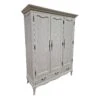 Montpellier Blanc Sage Green 3 Door Wardrobe -Cheap Bed Store montpellier blanc sage green 3 door wardrobe p84939 181065 zoom