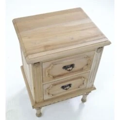 Natural 2 Drawer Vintage Bedside 14 Natural 2 Drawer Vintage Bedside -Cheap Bed Store natural 2 drawer vintage bedside p78362 133353 zoom