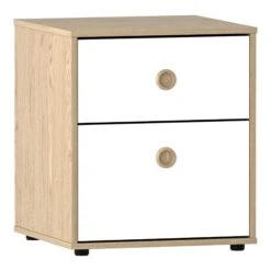 Cheap Bed Store -Cheap Bed Store neptune white oak 2 drawer bedside table p79152 148173 zoom