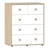 Neptune White & Oak 5 Drawer Chest 1 Neptune White & Oak 5 Drawer Chest -Cheap Bed Store neptune white oak 5 drawer chest p79156 137424 zoom
