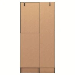 Nevada 3D Effect Grey Vanity 1 Door Wardrobe -Cheap Bed Store nevada 3d effect grey vanity 1 door wardrobe p80446 158116 zoom