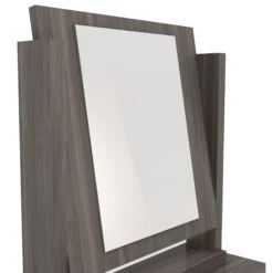 Nevada Black Wood Grain 4 Drawer Dressing Table Set -Cheap Bed Store nevada black wood grain 4 drawer dressing table set p76716 124470 zoom