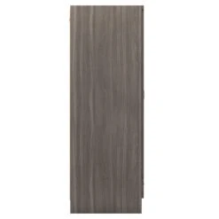 Nevada Black Wood Grain Mirrored 2 Door 1 Drawer Wardrobe -Cheap Bed Store nevada black wood grain mirrored 2 door 1 drawer wardrobe p76711 124434 zoom