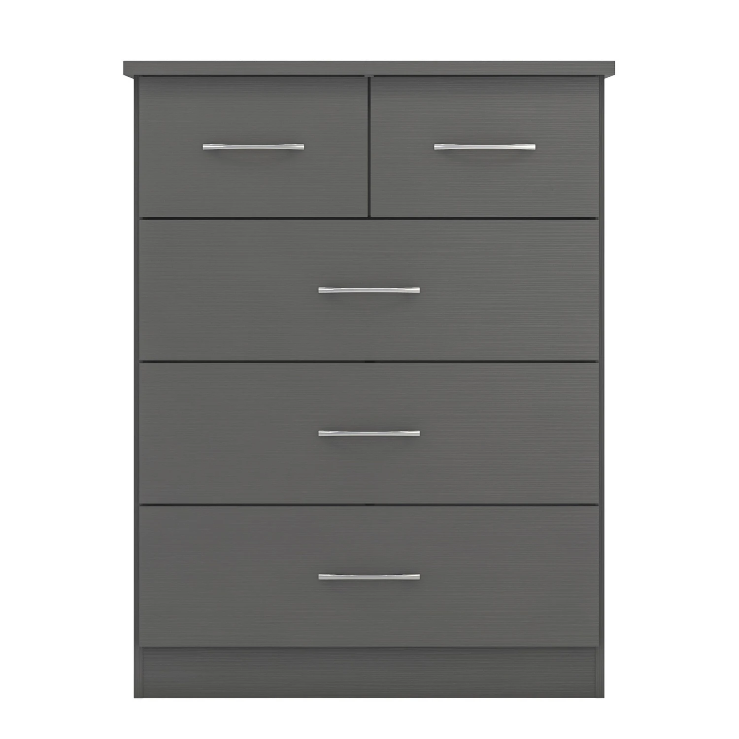 Nevada Grey 3+2 Drawer Chest 5 Nevada Grey 3+2 Drawer Chest - Image 3