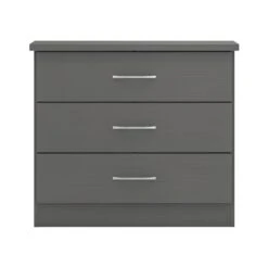 Nevada Grey 3 Drawer Chest -Cheap Bed Store nevada grey 3 drawer chest p76468 122969 zoom