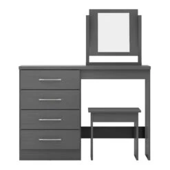 Nevada Grey 4 Drawer Dressing Table Set 10 Nevada Grey 4 Drawer Dressing Table Set -Cheap Bed Store nevada grey 4 drawer dressing table set p76714 124449 zoom