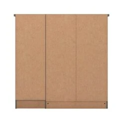 Nevada Grey 5 Drawer Low Wardrobe -Cheap Bed Store nevada grey 5 drawer low wardrobe p76777 125097 zoom