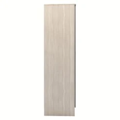 Nevada Grey Gloss/Light Oak Effect Veneer Vanity 1 Door Wardrobe -Cheap Bed Store nevada grey gloss light oak effect veneer vanity 1 door wardrobe p80443 158099 zoom