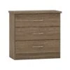 Nevada Rustic Oak 3 Drawer Chest -Cheap Bed Store nevada rustic oak 3 drawer chest p76470 122979 zoom