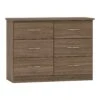 Nevada Rustic Oak 6 Drawer Chest -Cheap Bed Store nevada rustic oak 6 drawer chest p76783 125147 zoom