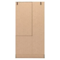 Nevada Rustic Oak Effect Mirrored Open Shelf Wardrobe 15 Nevada Rustic Oak Effect Mirrored Open Shelf Wardrobe -Cheap Bed Store nevada rustic oak effect mirrored open shelf wardrobe p80429 158051 zoom