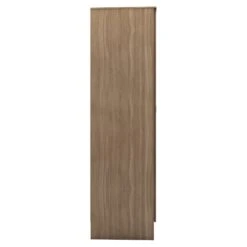 Nevada Rustic Oak Effect Vanity 1 Door Wardrobe -Cheap Bed Store nevada rustic oak effect vanity 1 door wardrobe p80422 158009 zoom