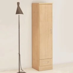 Nevada Sonoma Oak Effect 1 Door 1 Drawer Wardrobe 14 Nevada Sonoma Oak Effect 1 Door 1 Drawer Wardrobe -Cheap Bed Store nevada sonoma oak effect 1 door 1 drawer wardrobe p80332 157541 zoom