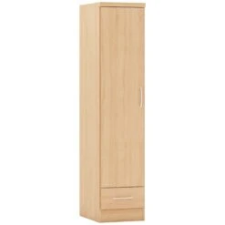 Nevada Sonoma Oak Effect 1 Door 1 Drawer Wardrobe 15 Nevada Sonoma Oak Effect 1 Door 1 Drawer Wardrobe -Cheap Bed Store nevada sonoma oak effect 1 door 1 drawer wardrobe p80332 157542 zoom