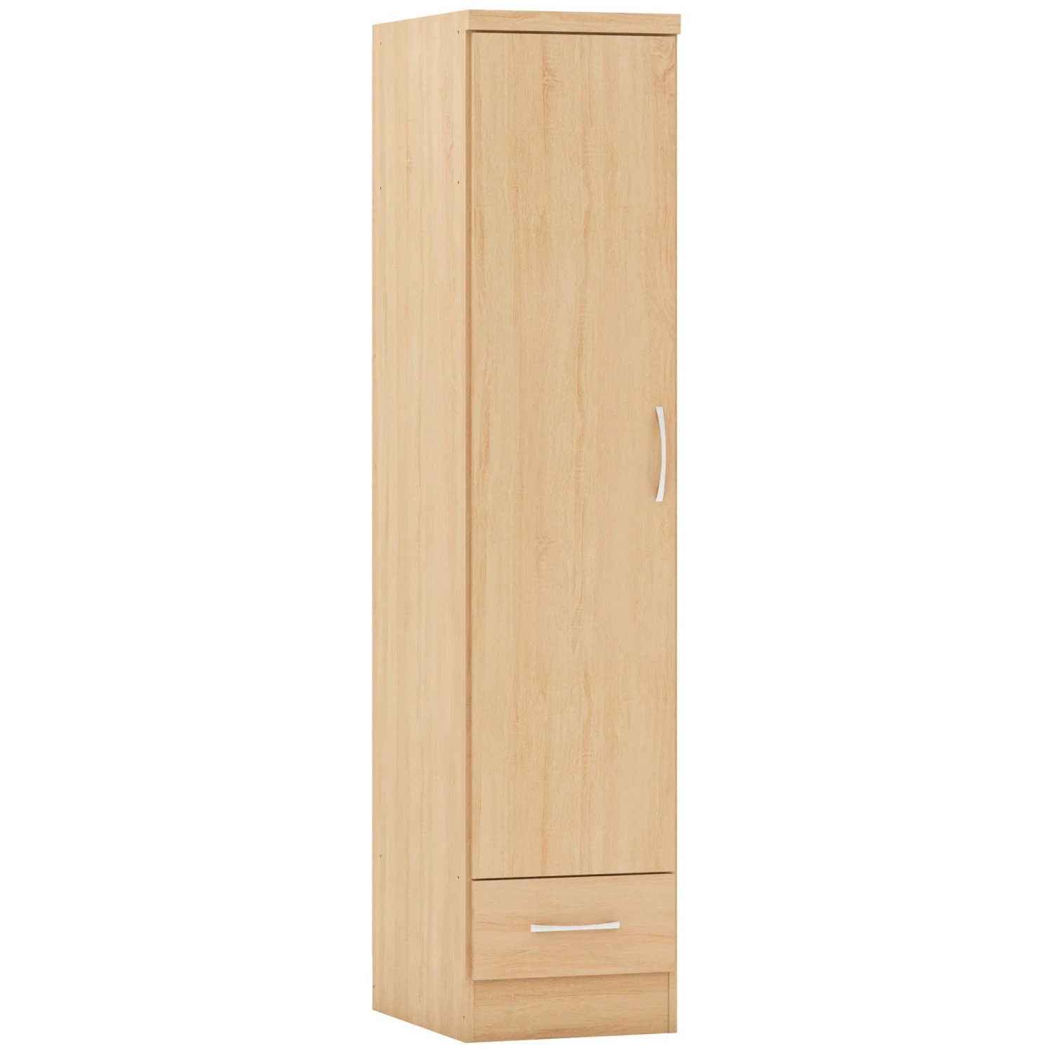 Nevada Sonoma Oak Effect 1 Door 1 Drawer Wardrobe 8 Nevada Sonoma Oak Effect 1 Door 1 Drawer Wardrobe - Image 6