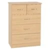 Nevada Sonoma Oak Effect 3+2 Drawer Chest 2 Nevada Sonoma Oak Effect 3+2 Drawer Chest -Cheap Bed Store nevada sonoma oak effect 3 2 drawer chest p80337 157568 zoom