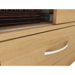 Nevada Sonoma Oak Effect Sliding Door Bedside 14 Nevada Sonoma Oak Effect Sliding Door Bedside -Cheap Bed Store nevada sonoma oak effect sliding door bedside p76609 124218 zoom