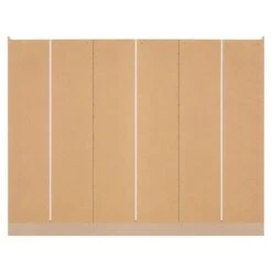 Nevada White Gloss 6 Door 2 Drawer Mirrored Wardrobe -Cheap Bed Store nevada white gloss 6 door 2 drawer mirrored wardrobe p76787 125237 zoom