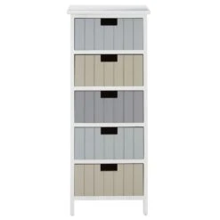 New England 5 Drawer Chest