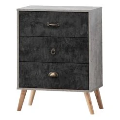 Nordic 3 Drawer Chest