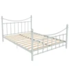 Paris White Metal Bed -Cheap Bed Store paris white metal bed p72970 111555 zoom