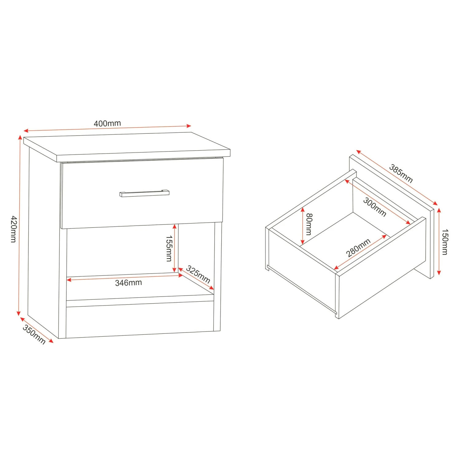 Polar Bedroom Set - Beech 9 Polar Bedroom Set - Beech - Image 7