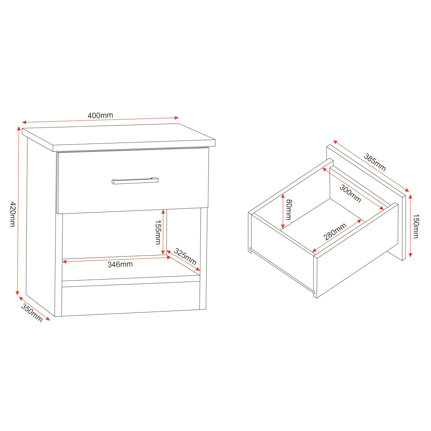 Polar Bedroom Set - White 10 Polar Bedroom Set - White - Image 8