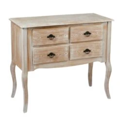 Provence 4 Drawer Chest Weathered Oak