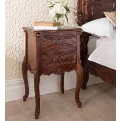 Raphael Antique French Style Bedside Table