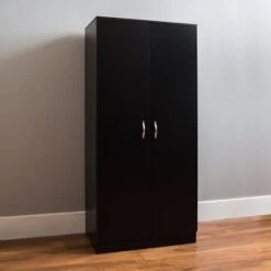 Riano Black 2 Door Wardrobe