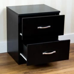 Riano Black 2 Drawer Chest -Cheap Bed Store riano black 2 drawer chest p54050 72249 zoom