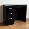 Riano Black 3 Drawer Dressing Table -Cheap Bed Store riano black 3 drawer dressing table p53856 71245 zoom