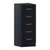 Riano Black 5 Drawer Narrow Chest -Cheap Bed Store riano black 5 drawer narrow chest p79287 137567 zoom