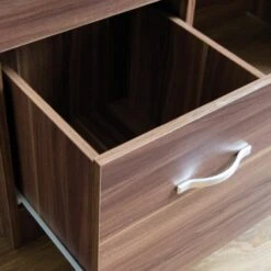 Riano Walnut 3 Drawer Dressing Table 11 Riano Walnut 3 Drawer Dressing Table -Cheap Bed Store riano walnut 3 drawer dressing table p53858 71272 zoom