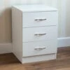 Riano White 3 Drawer Bedside -Cheap Bed Store riano white 3 drawer bedside p54059 143712 zoom