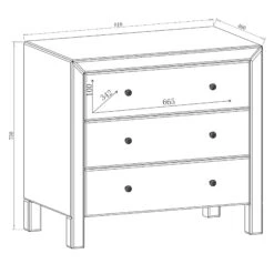 Romano Crystal Mirrored Chest 3 Drawer 9 Romano Crystal Mirrored Chest 3 Drawer -Cheap Bed Store romano crystal mirrored chest 3 drawer p40641 107729 zoom